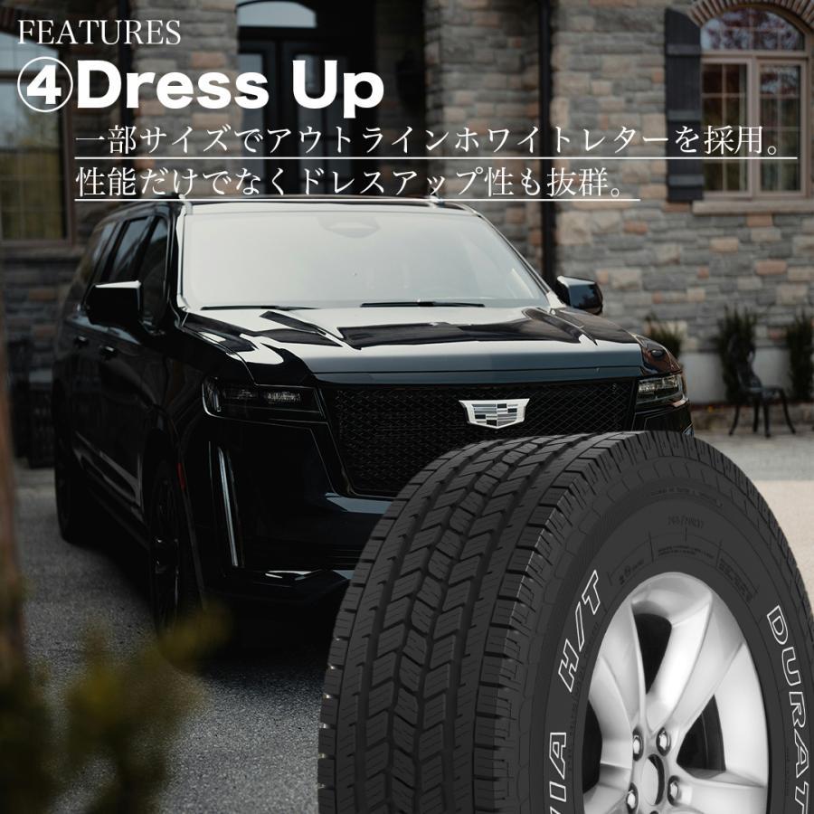 2025年製 DURATURN TRAVIA H/T 225/70R16 103T OWL 225/70-16 デュラ
